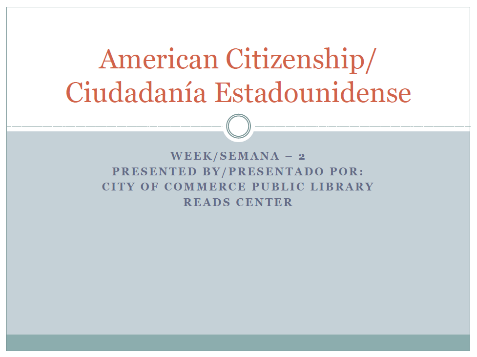 Citizenship Powerpoint Week2