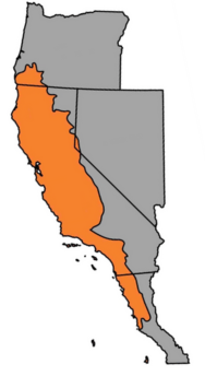 The California Floristic Provance MAP