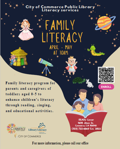 2024 Family Literacy English Flyer