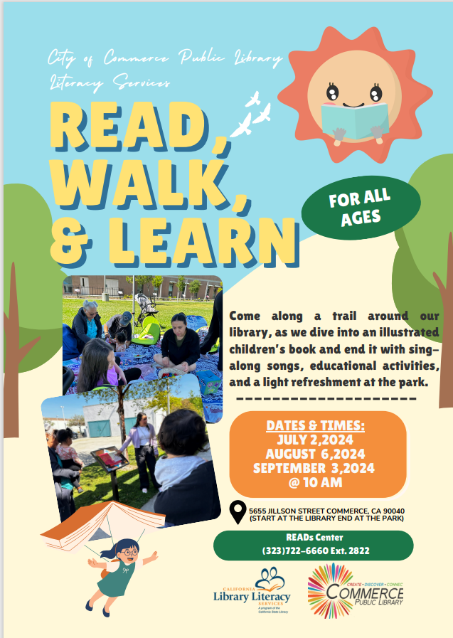 2024 Summer Read Walk and Learn