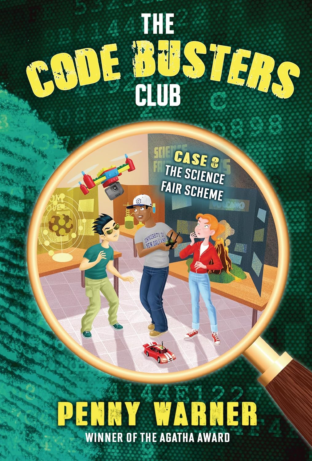 The Code Busters Club, Case 8 The Science Fair Scheme, Penny Warner Winner of the Agatha award, book cover